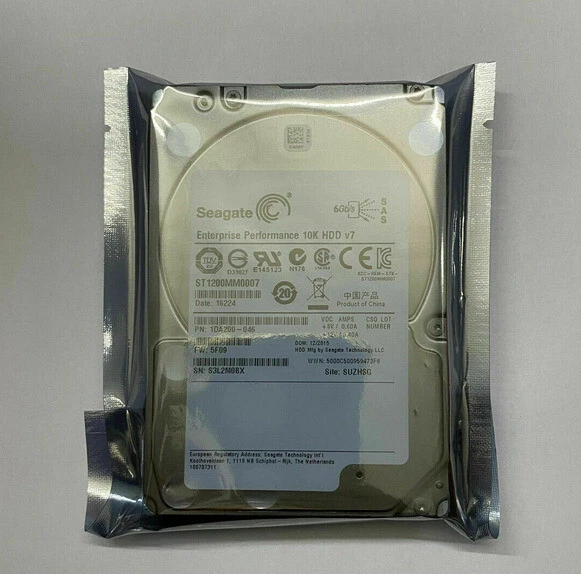 Seagate Enterprise 1.2TB 10K 2.5" 6GB/s SAS Hard Drive HDD 1DA200 ST1200MM0007 - Image 1 of 3