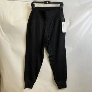 ATHLETA Venice High Rise Jogger Pants Women's Size MT Black 597888 - Picture 1 of 5