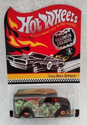 Hot Wheels Collectors HWC Halloween Exclusivo RLC #23 Scary Dairy Delivery 2002 Foto 1 de 4