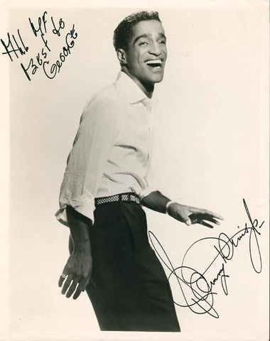 SAMMY DAVIS JR. - AUTOGRAPHED INSCRIBED PHOTOGRAPH Cover