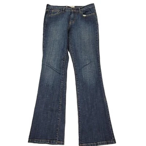 Pantalones de mezclilla Levi's 515 corte bota (8M) azul bolsillos con cremallera algodón/elastano - Imagen 1 de 9