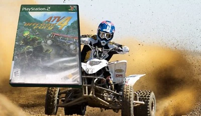PS2 ATV Offroad Fury 4 (PlayStation 2, 2006) PS2  Complete  Tested Cleaned - Image 1 of 4