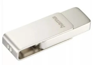 Hama Uni-C Rotate Pro USB-Stick 256 GB USB Typ-C 3.0 Silber " - Bild 1 von 3