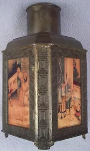 ANTIGUO CARRITO DE TÉ CHINO METAL VIDRIO ESTIMADO 1900 antigüedad asiática antigua - Imagen 1 de 8