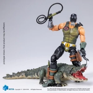 Hiya Toys G.I. Joe Croc Master And Fiona Figure Set (PRE-ORDER)