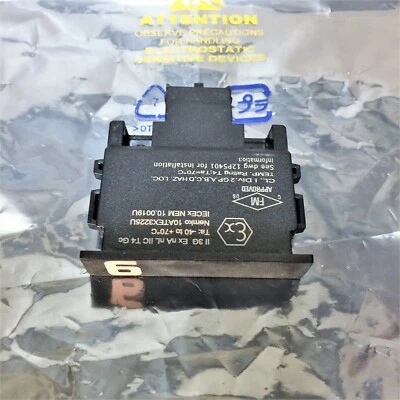  FISHER ROSEMOUNT KL4501X1-BF1 / 12P4983X222 REV E CHARM ADDRESS PLUG #6 - Image 1 of 3