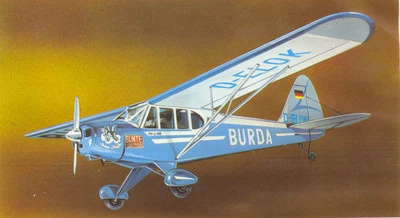 Hegi Burda-Piper Bauplan mit Bauanleitung - Selten ! - Bild 1 von 2