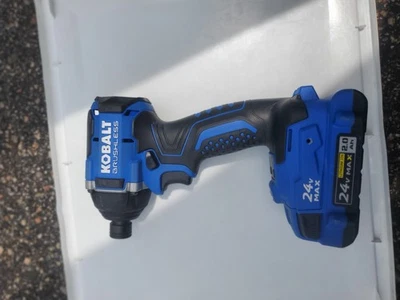 kobalt 24v max brushless drill - Image 1 of 4