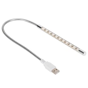 Flexible USB 2.0 10LED Licht Computer Lampe für Notebook Lesen PC hell L UTS - Bild 1 von 18
