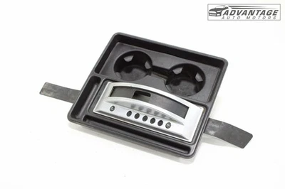 2003-2007 HUMMER H2 CENTER CONSOLE TOP BEZEL COVER TRIM PANEL & CUP HOLDER OEM - Image 1 of 4