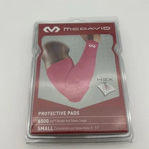 PINK  McDAVID HEX Shooter Arm Sleeve Protective Pads Pink Small - Picture 1 of 2