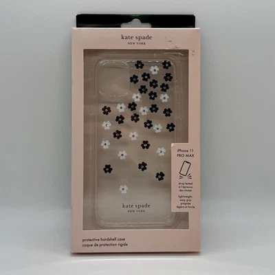 Kate Spade New York Hardshell Apple iPhone 11 PRO MAX / XS MAX Flowers Case New - Image 1 of 2