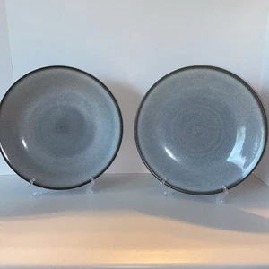 Juego de 2 tarros Francia TOURRON GRIS ECORCE azul gris carbón - Imagen 1 de 5