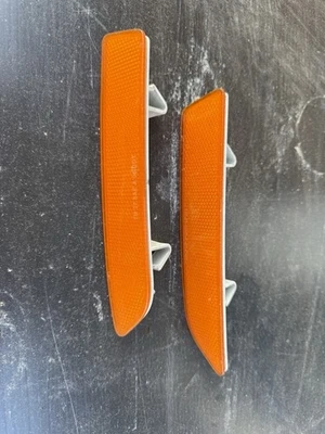 OEM 2004-2010 BMW X3 3.0L MARCADOR DELANTERO REFLECTOR LH RH JUEGO DE 2 Foto 1 de 2