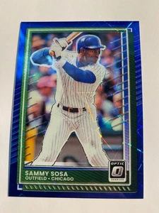 SAMMY SOSA 2025 DONRUSS OPTIC BLUE VELOCITY PRIZM #84 - Bild 1 von 1