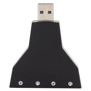 Usb Sound Card Virtual 7.1 Channel External Stereo Sound Adapter For Lap BF - Picture 1 of 12