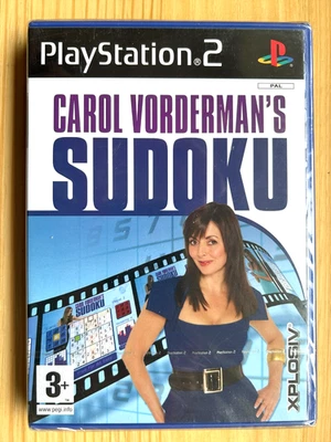 Carol Vorderman's Sudoku PS2 PlayStation 2 Game - Brand New & Sealed - Image 1 of 4