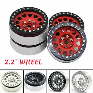 1/4pcs 2.2" Alloy Beadlock Wheel Rim for 1/10 RC AXIAL Wraith RR10 SCX10 II TRX4 - Picture 1 of 25