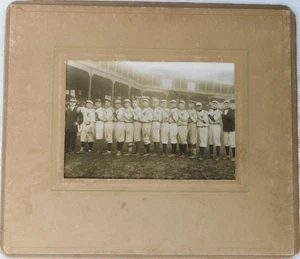 Antica foto gruppo squadra divisa baseball repubblicana gioco congressuale 1900 - Foto 1 di 8