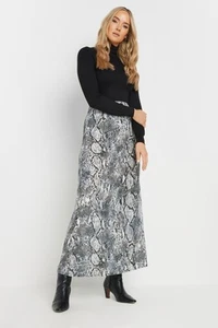 LTS Tall Snake Print Slip-On Maxi Skirt - Picture 1 of 7