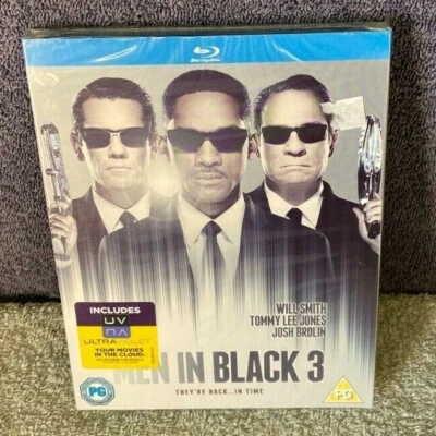 Men in Black 3 Blu-Ray Will Smith Tommy Lee Jones Josh Brolin - New Sealed - Image 1 of 2
