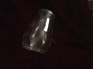 Vintage Glass Globe Chimney For Lantern 7” - Picture 1 of 3