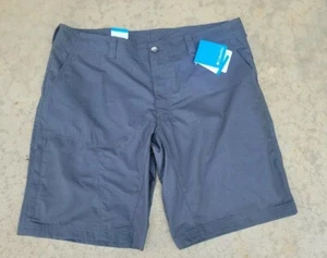 NWT Columbia Mens Dark Gray Shorts Eagletall Mountains EXS 38W 11L New - Picture 1 of 11