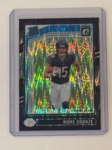 2024 Panini Donruss Optic #286 Rome Odunze Rated Rookie Purple Shock - Picture 1 of 2
