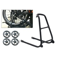brompton rear pannier bolsa