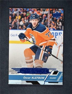 2018-19 Upper Deck UD Series 1 Overtime Blue #27 Oscar Klefbom