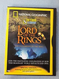 NATIONAL GEOGRAPHIC THE LORD OF THE RINGS THE FELLOWSHIP OF THE RING DVD - Imagen 1 de 4