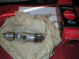 National NL-635/7019  Power Tube  Is Untested Buy As is - Picture 1 of 4