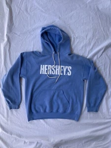 Light Blue Size Medium Hersheys Hoodie  - Picture 1 of 9