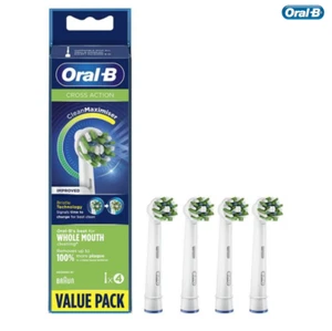 Pack 4 Brossettes Oral B CrossAction Têtes brosse à dent Électrique Cross Action - Imagen 1 de 9
