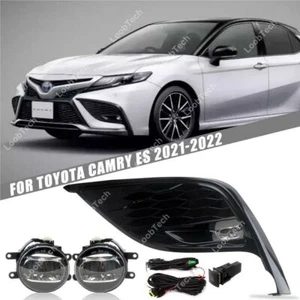 LED Fog Light Bumper Frame Cover Daytime Running Light For Toyota Camry ES 21-22 - Picture 1 of 9