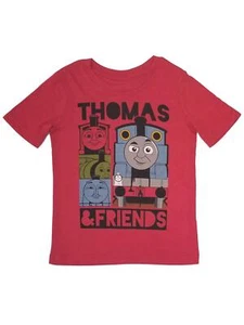 Thomas & Friends Toddler Boys Red Short Sleeve T-Shirt Train Tee Shirt 4T - Picture 1 of 1