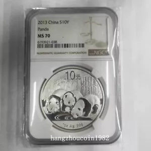 NGC MS70 2013 China 10YUAN Panda Silver coin China 2013 Panda Coin 1oz Ag.999! - Picture 1 of 2