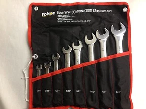 Juego de llaves Whitworth 8 piezas - Triumph, Norton, BSA, MG, etc. - ENVÍO GRATUITO (EE. UU.) - Imagen 1 de 1