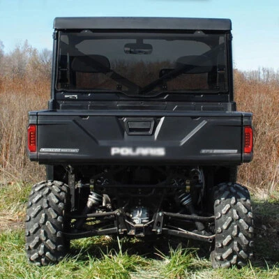 Smoke Tint Rear Windshield Window Fit For Polaris Ranger XP 570/900/1000/Crew - Image 1 of 4