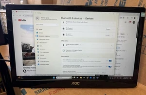 AOC 156LM00005 3.0 USB POWERED PORTABLE MONITOR 15.6" - Picture 1 of 6