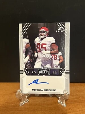 2022 Leaf Draft - Autographs #BA-MG2 Monkell Goodwine (AU, RC) - Image 1 of 2