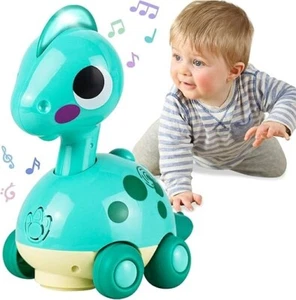 Baby Toys 6-12 Months, Musical Dinosaur Toys for 1 2 Year Old Boys Girls Toddle - Picture 1 of 6