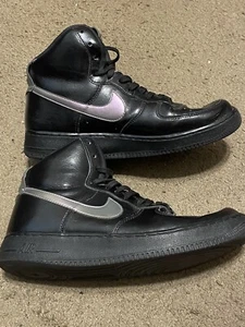 Nike Air Force 1 High '07 LV8 Black Purple Iridescent 2016 Mens Size 10.5 - Picture 1 of 5