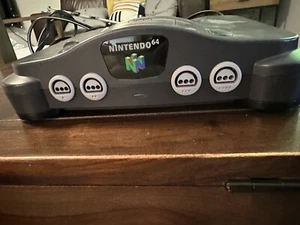 Nintendo 64 With Cables And Controller - Picture 1 of 5