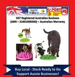 HUGE - DOG / CAT Slow Eating Food Water Bowl Feeder Anti Choke No Bloating Gulp. - Picture 1 of 4