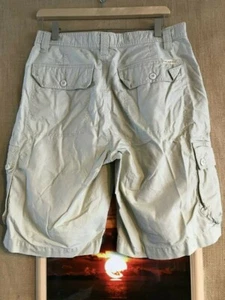 Royal Robbins light ivory solid flat front men’s cargo short size 31 x 10”  - Picture 1 of 8