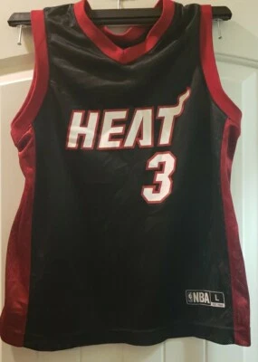 CAMISETA DWYANE WADE MIAMI HEAT NBA #3 Talla Juvenil Grande L (12-14) Foto 1 de 4