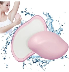 Borrador de pelo de cristal mágico removedor indoloro exfoliante rápido depiladora herramienta rosa - Imagen 1 de 2
