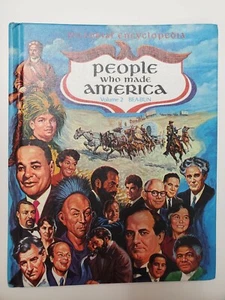 Enciclopedia Pictórica Volumen 2 Personas que hicieron América libro de aprendizaje educación  - Imagen 1 de 10