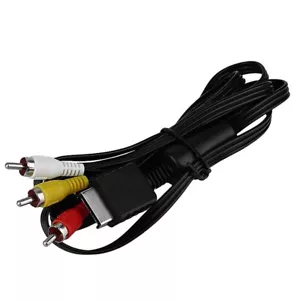2x 1.8M RCA TV Cable AV lead Sound Video Cable for PlayStation2 3 PS2 PS3 x2 - Picture 1 of 6